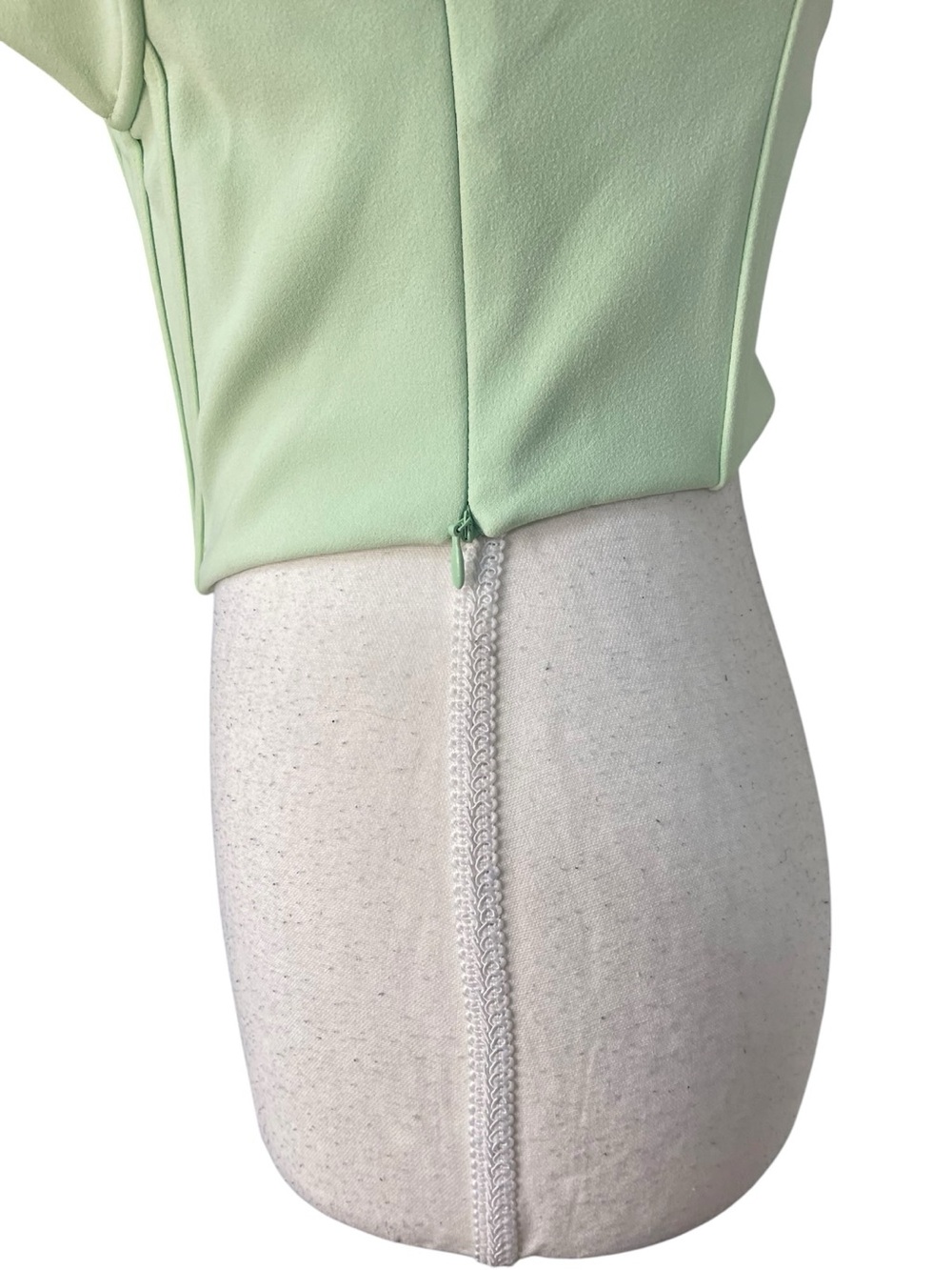 Zara Corset Bustier Crop Top Mint Green - Picture 6 of 16